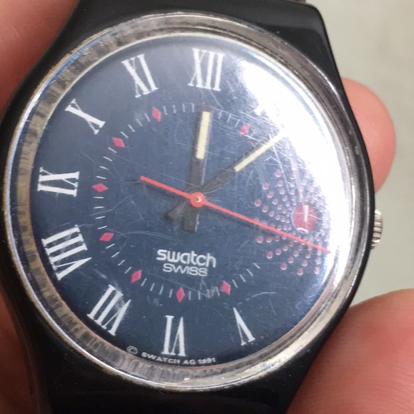 🖤SWATCH Rare Vtg watch for COLLECTORS - Picture 3 of 11